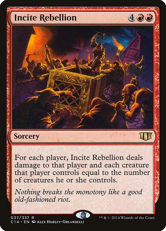 Magic: The Gathering MTG Single Incite Rebellion [Commander 2014]