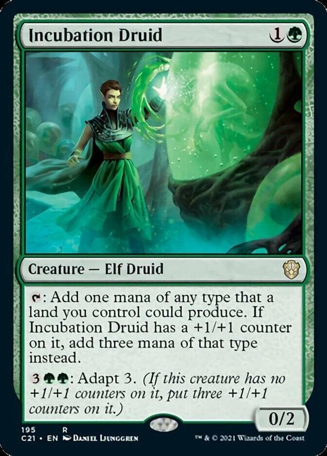 Magic: The Gathering MTG Single Incubation Druid [Commander 2021]