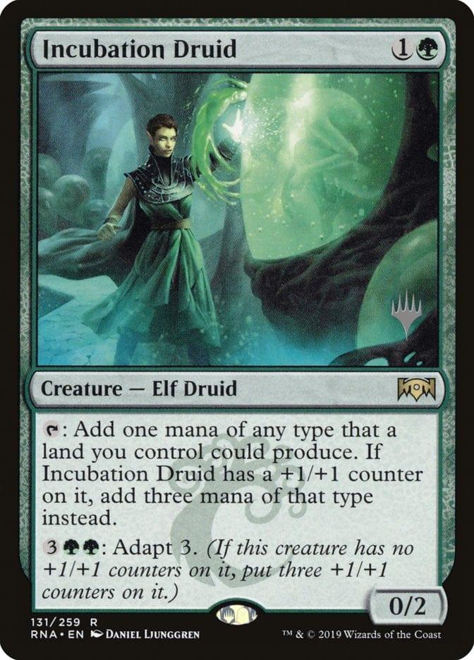 Magic: The Gathering MTG Single Incubation Druid (Promo Pack) [Ravnica Allegiance Promos]