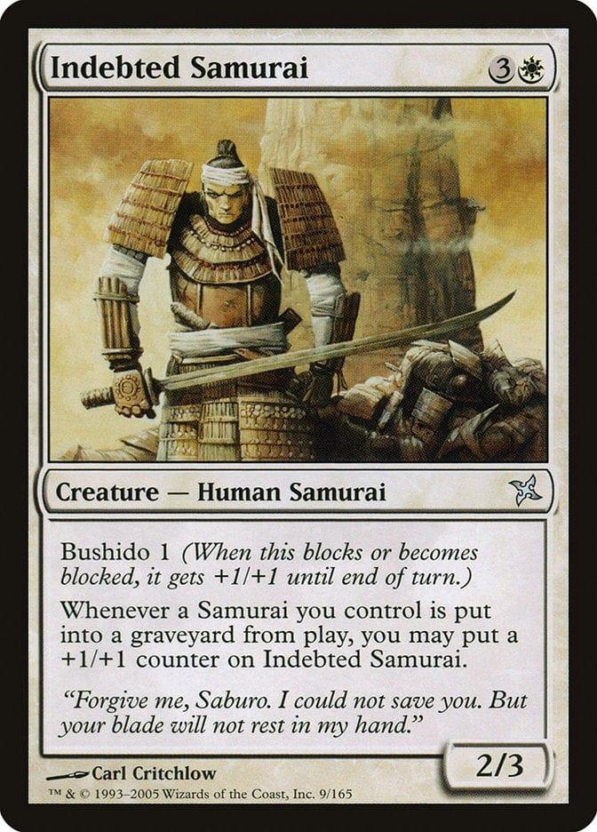 Magic: The Gathering MTG Single Indebted Samurai [Betrayers of Kamigawa]