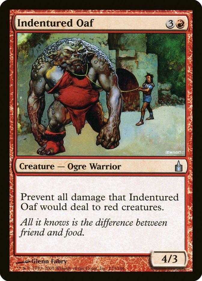 Magic: The Gathering MTG Single Indentured Oaf [Ravnica: City of Guilds]