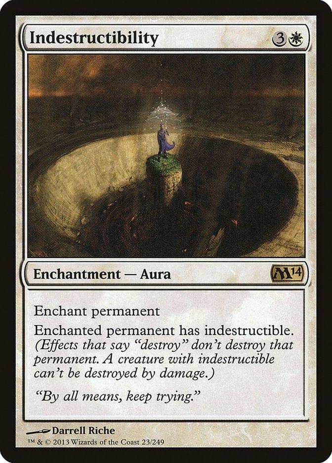 Magic: The Gathering MTG Single Indestructibility [Magic 2014]