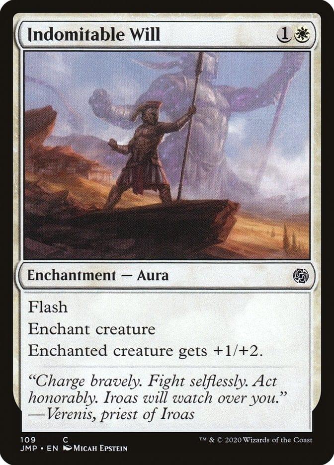Magic: The Gathering MTG Single Indomitable Will [Jumpstart]
