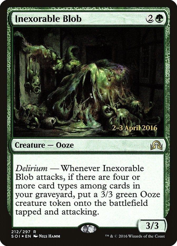Magic: The Gathering MTG Single Inexorable Blob [Shadows over Innistrad Prerelease Promos]