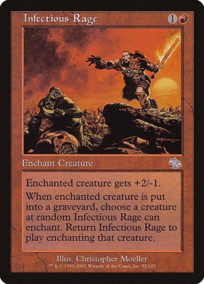 Magic: The Gathering MTG Single Infectious Rage [Judgment]