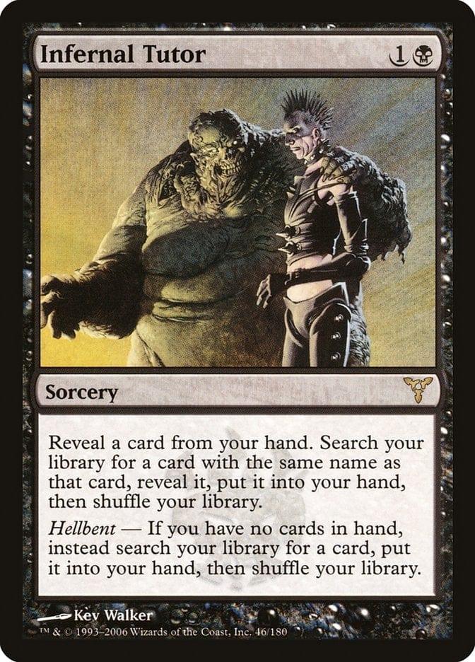 Magic: The Gathering MTG Single Infernal Tutor [Dissension]