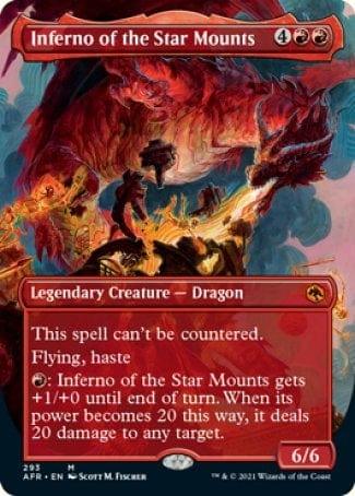 Magic: The Gathering MTG Single Inferno of the Star Mounts (Extended) [Dungeons & Dragons: Adventures in the Forgotten Realms]