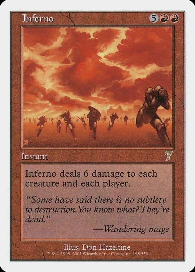 Magic: The Gathering MTG Single Inferno [Seventh Edition]