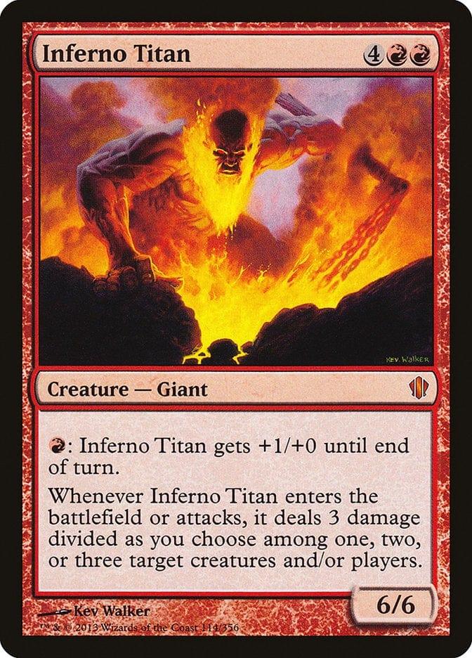 Magic: The Gathering MTG Single Inferno Titan [Commander 2013]