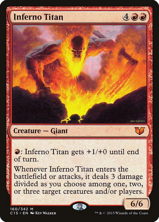 Magic: The Gathering MTG Single Inferno Titan [Commander 2015]