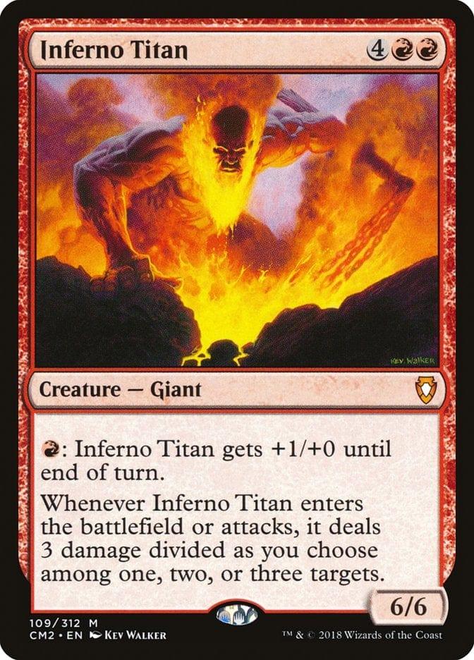 Magic: The Gathering MTG Single Inferno Titan [Commander Anthology Volume II]