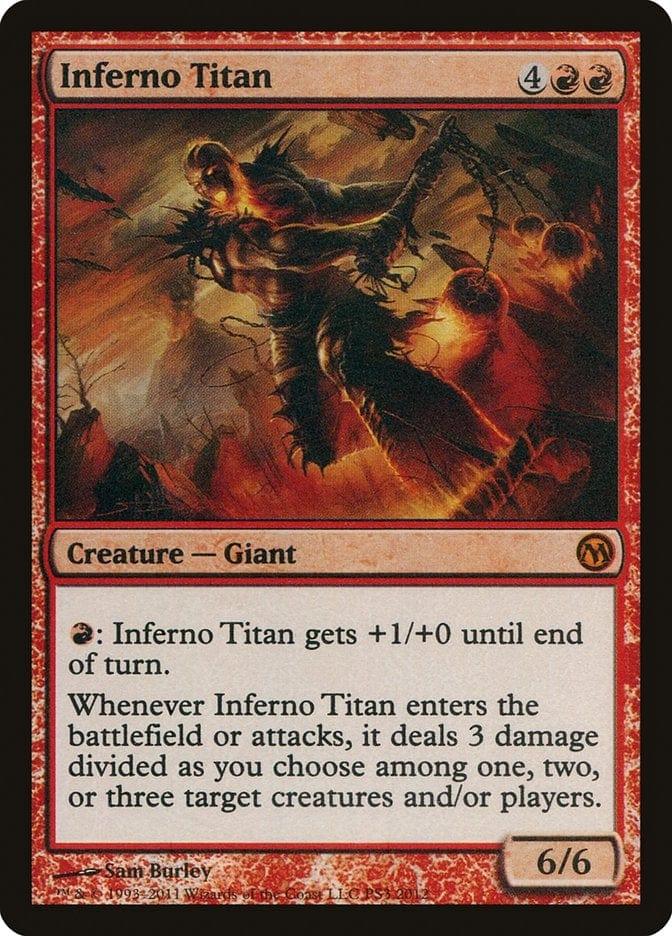 Magic: The Gathering MTG Single Inferno Titan (Duels of the Planeswalkers Promos) [Duels of the Planeswalkers Promos 2011]