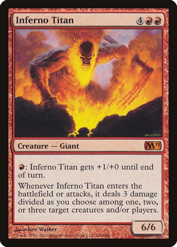 Magic: The Gathering MTG Single Inferno Titan [Magic 2011]