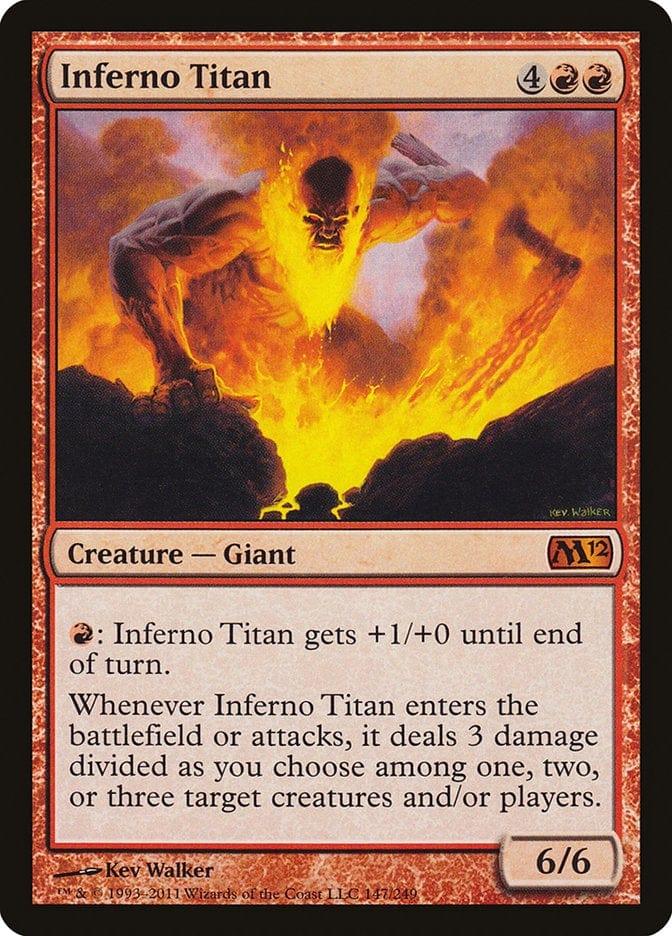 Magic: The Gathering MTG Single Inferno Titan [Magic 2012]
