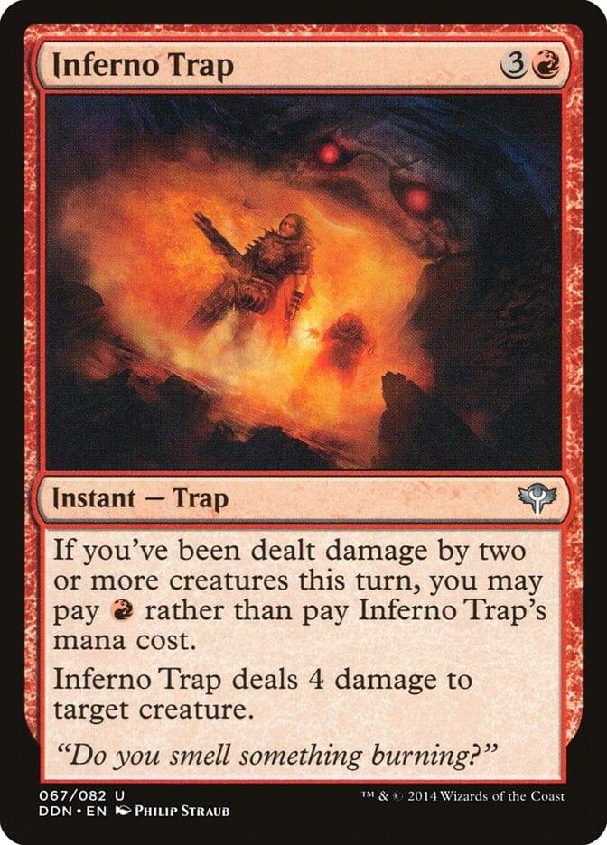 Magic: The Gathering MTG Single Inferno Trap [Duel Decks: Speed vs. Cunning]