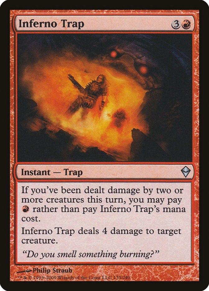 Magic: The Gathering MTG Single Inferno Trap [Zendikar]
