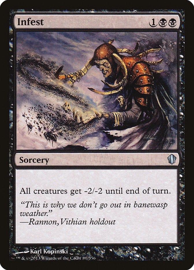 Magic: The Gathering MTG Single Infest [Commander 2013]