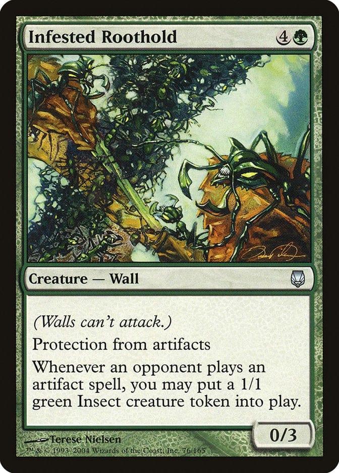 Magic: The Gathering MTG Single Infested Roothold [Darksteel]
