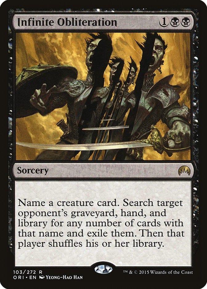 Magic: The Gathering MTG Single Infinite Obliteration [Magic Origins]