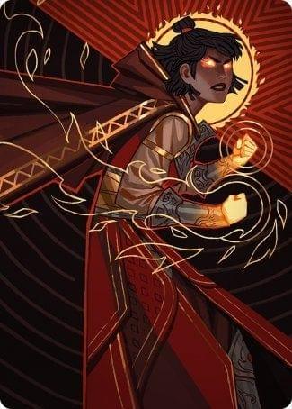 Magic: The Gathering MTG Single Infuriate Art Card [Strixhaven: School of Mages Art Series]