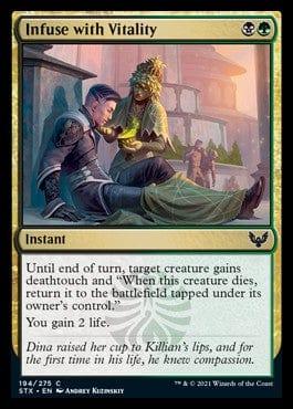 Magic: The Gathering MTG Single Infuse with Vitality [Strixhaven: School of Mages]