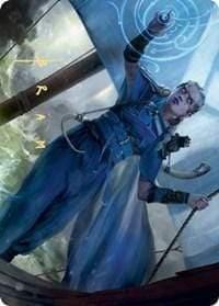 Magic: The Gathering MTG Single Inga Rune-Eyes Art Card (Gold-Stamped Signature) [Kaldheim: Art Series]