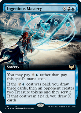Magic: The Gathering MTG Single Ingenious Mastery (Extended) [Strixhaven: School of Mages]