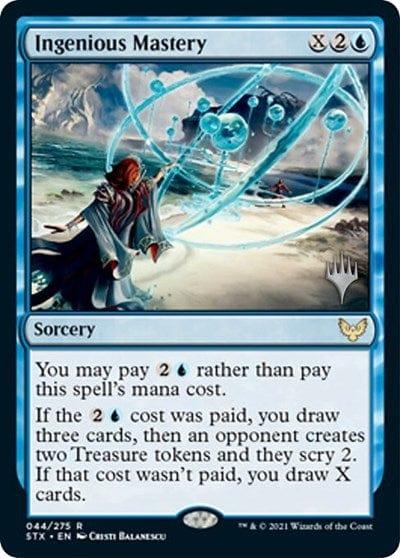 Magic: The Gathering MTG Single Ingenious Mastery (Promo Pack) [Strixhaven: School of Mages Promos]