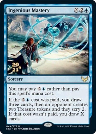 Magic: The Gathering MTG Single Ingenious Mastery [Strixhaven: School of Mages Prerelease Promos]