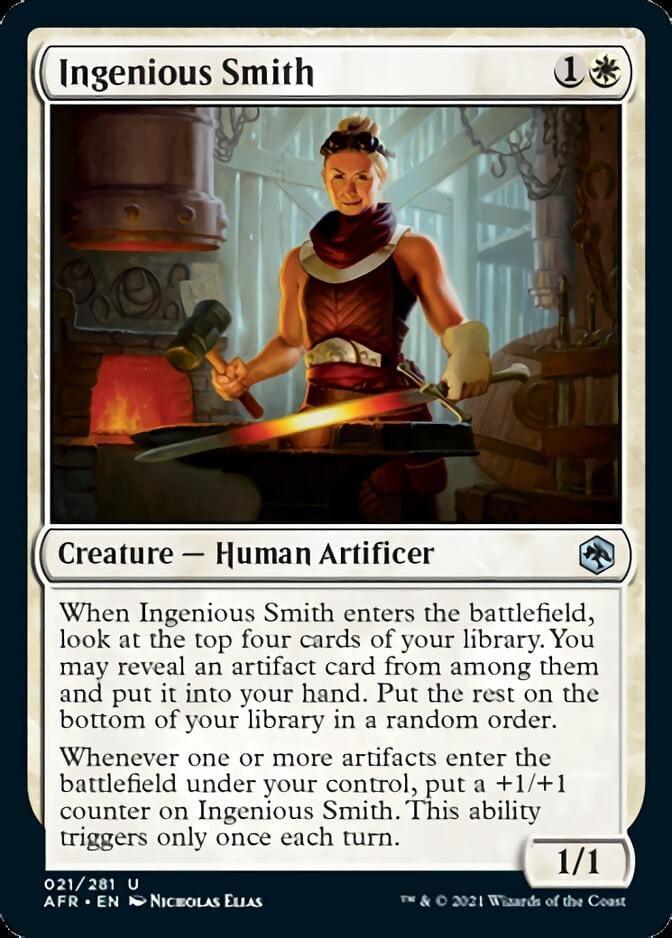 Magic: The Gathering MTG Single Ingenious Smith [Dungeons & Dragons: Adventures in the Forgotten Realms]