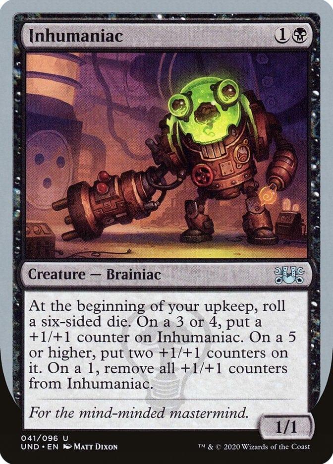 Magic: The Gathering MTG Single Inhumaniac [Unsanctioned]