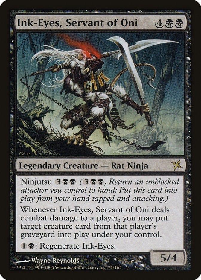 Magic: The Gathering MTG Single Ink-Eyes, Servant of Oni [Betrayers of Kamigawa]
