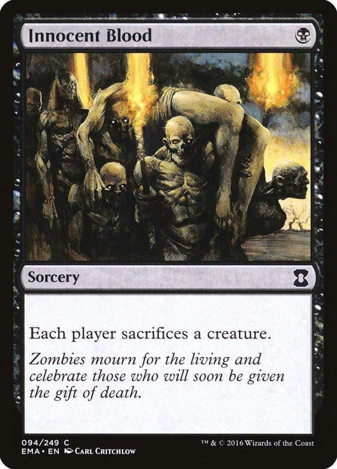 Magic: The Gathering MTG Single Innocent Blood [Eternal Masters]