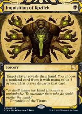 Magic: The Gathering MTG Single Inquisition of Kozilek (Etched Foil) [Strixhaven Mystical Archive]