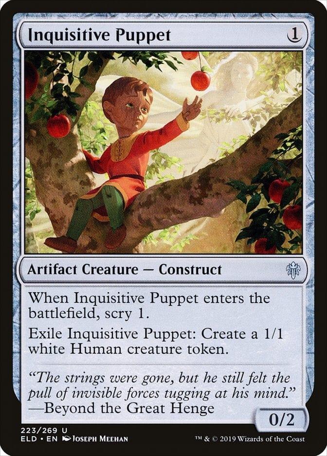 Magic: The Gathering MTG Single Inquisitive Puppet [Throne of Eldraine]