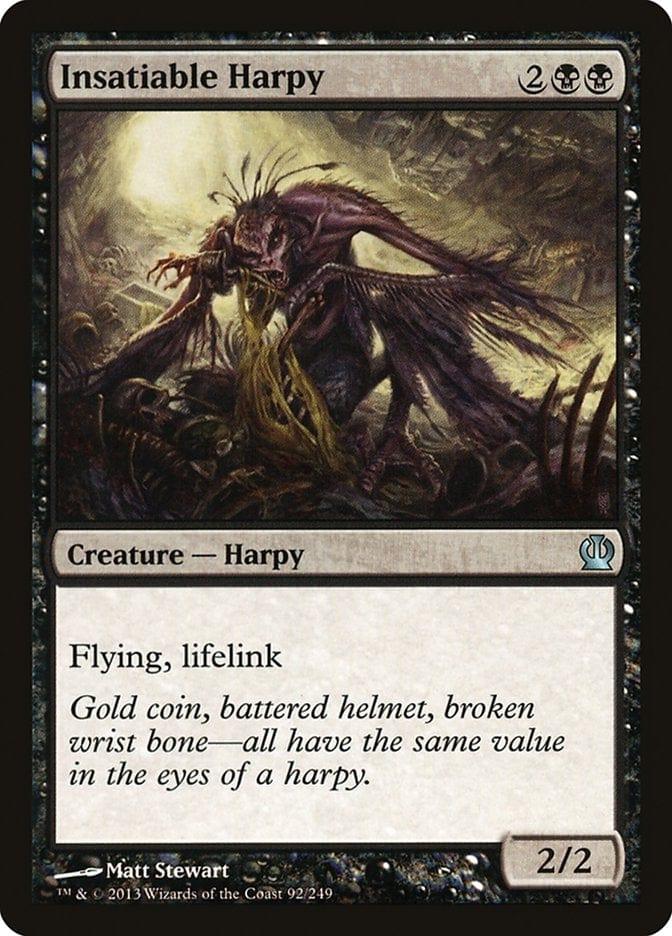 Magic: The Gathering MTG Single Insatiable Harpy [Theros]
