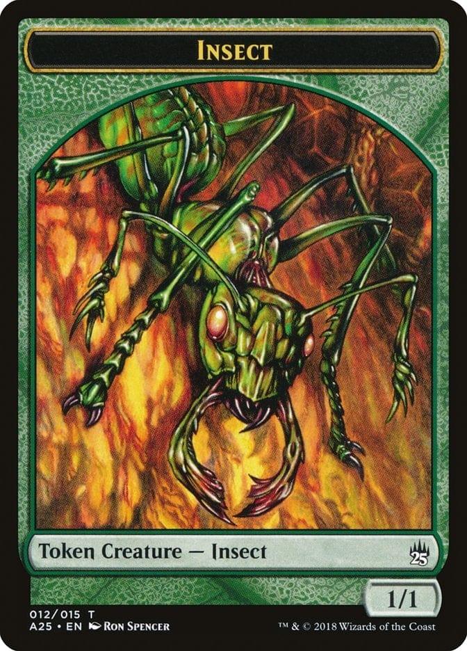 Magic: The Gathering MTG Single Insect [Masters 25 Tokens]