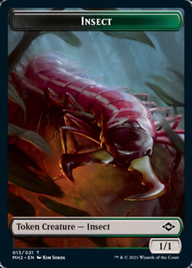 Magic: The Gathering MTG Single Insect Token [Modern Horizons 2 Tokens]