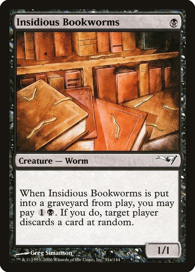 Magic: The Gathering MTG Single Insidious Bookworms [Coldsnap Theme Decks]