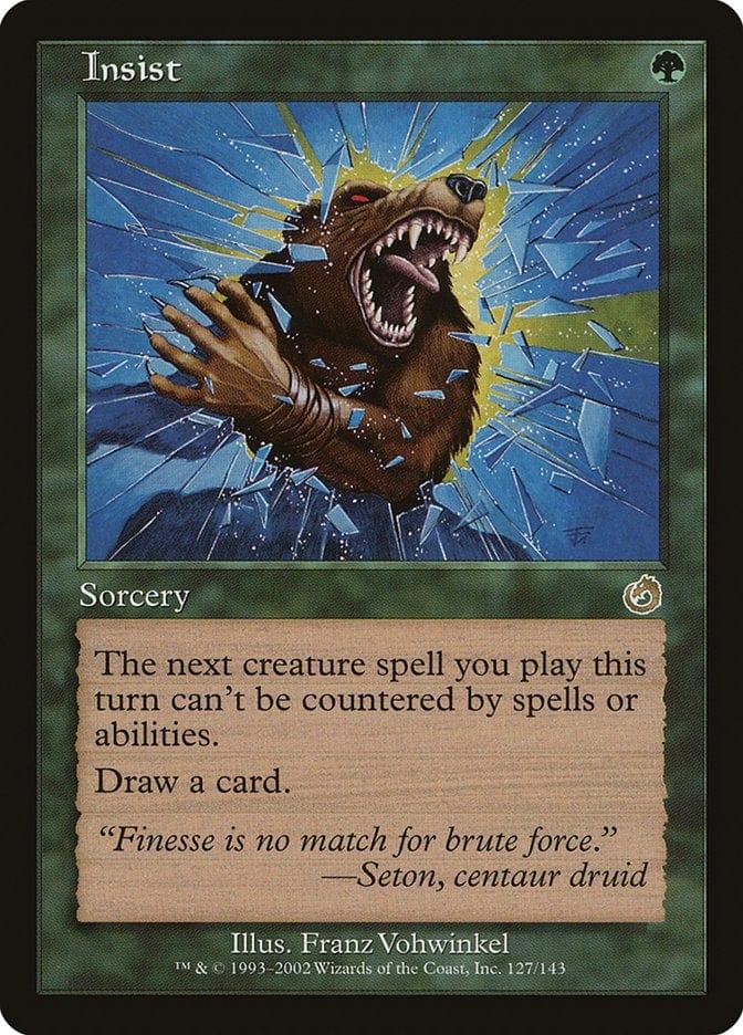 Magic: The Gathering MTG Single Insist [Torment]