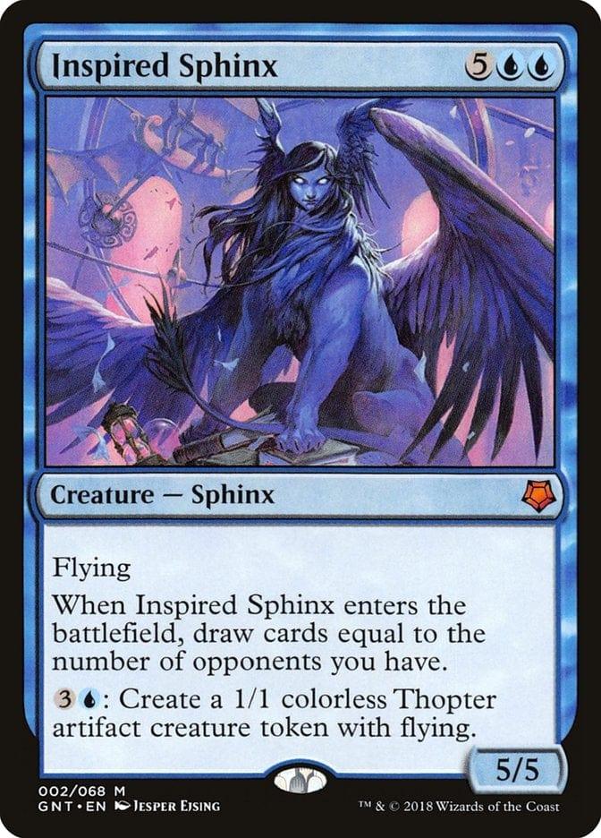 Magic: The Gathering MTG Single Inspired Sphinx [Game Night]