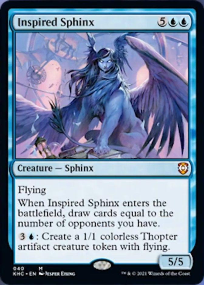Magic: The Gathering MTG Single Inspired Sphinx [Kaldheim Commander]