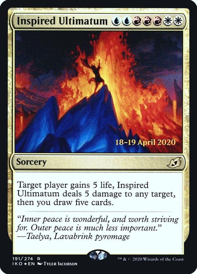 Magic: The Gathering MTG Single Inspired Ultimatum  [Ikoria: Lair of Behemoths Prerelease Promos]