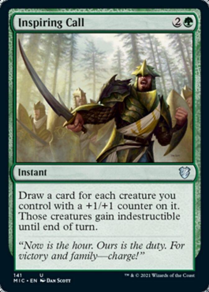 Magic: The Gathering MTG Single Inspiring Call [Innistrad: Midnight Hunt Commander]