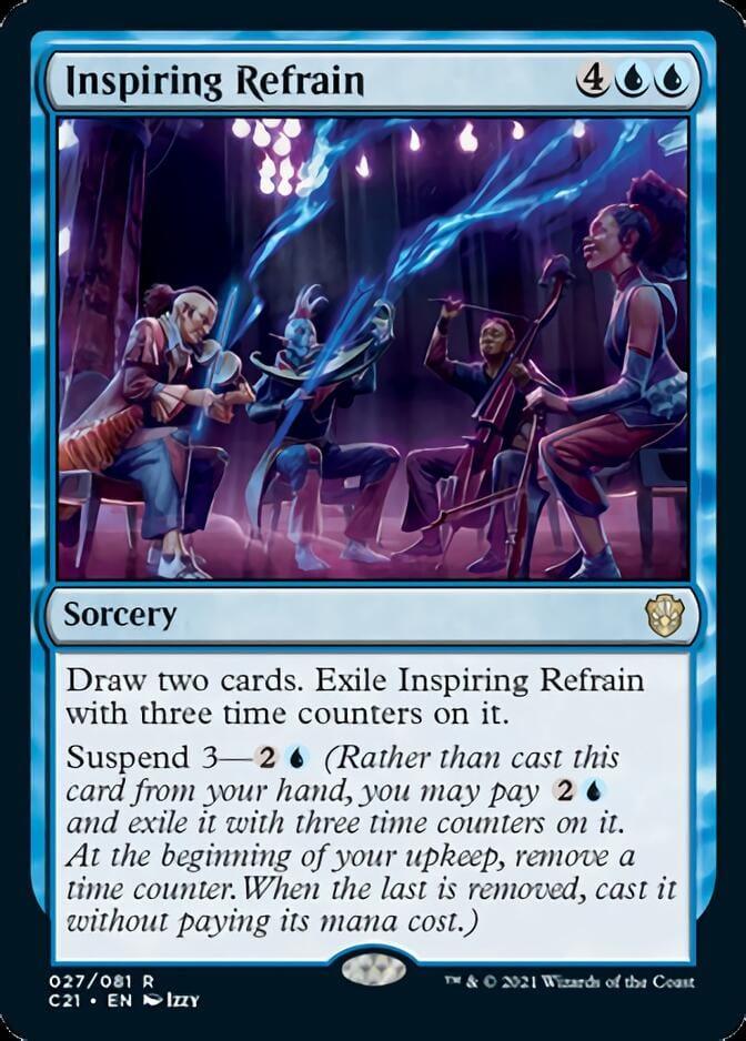 Magic: The Gathering MTG Single Inspiring Refrain [Commander 2021]