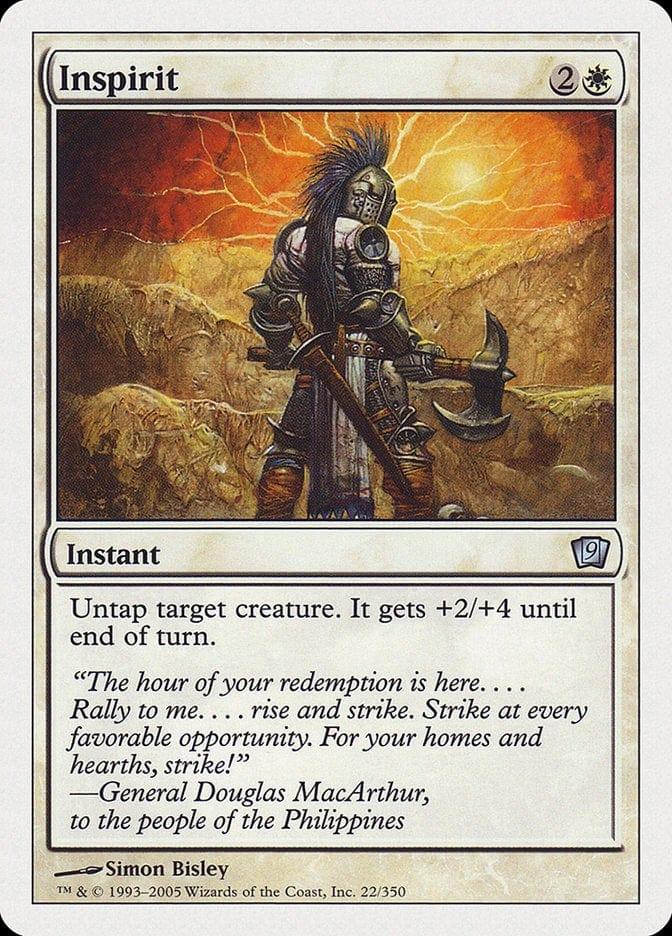 Magic: The Gathering MTG Single Inspirit [Ninth Edition]