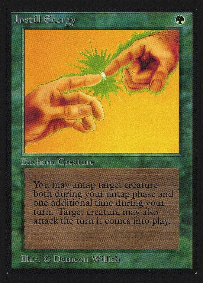 Magic: The Gathering MTG Single Instill Energy [Collectors’ Edition]