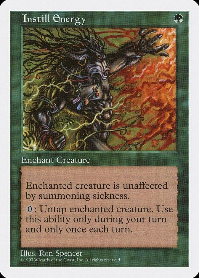 Magic: The Gathering MTG Single Instill Energy [Fifth Edition]