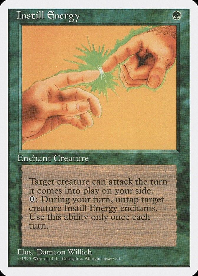 Magic: The Gathering MTG Single Instill Energy [Fourth Edition]