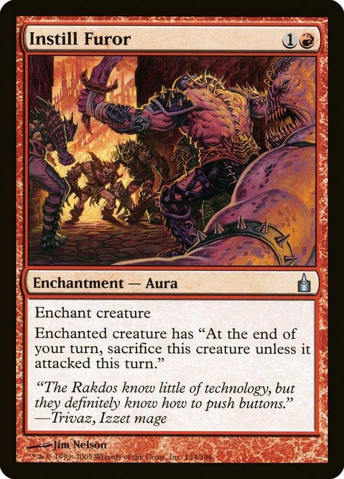 Magic: The Gathering MTG Single Instill Furor [Ravnica: City of Guilds]